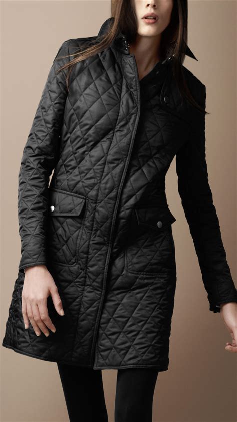 burberry brit padded coat|burberry westminster trench coats women's.